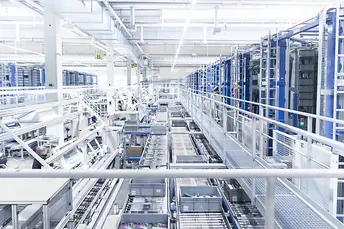 Raktári szállítópálya rendszer az Arvato-nál