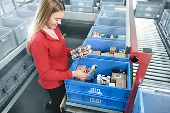 Komissiózás a dm-nél
