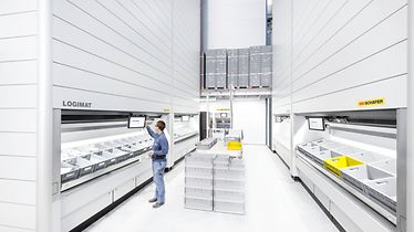 SSI LOGIMAT SLL vertikális tárolóautomata