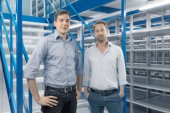 Tobias Eberhardt, logisztikai vezető Stefan Rüttimann, SCM projektmenedzser