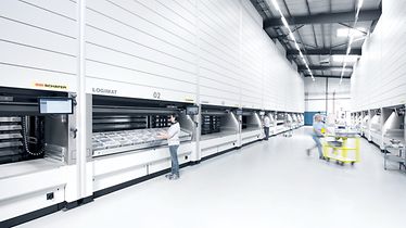 SSI LOGIMAT vertikális tárolóautomata modul - SLL típus