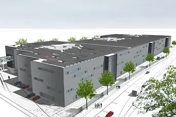 Beeline, Németország 3D-s ábrázolása