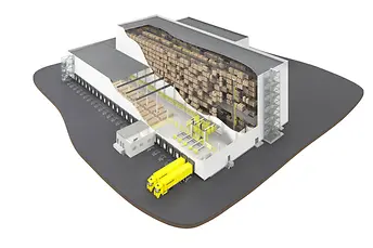 EDEKA Gochsheim - 3D ábrázolás