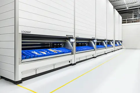 SSI LOGIMAT vertikális tárolóautomata