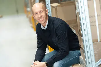Gijs Eggink, projektmenedzser Sunrise Medical