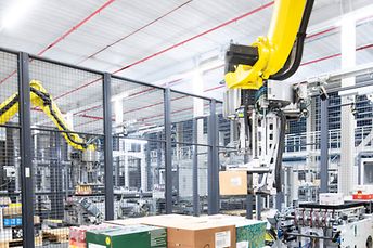 Automatizált, vegyes palettázás a Coop-nál, Svédországban