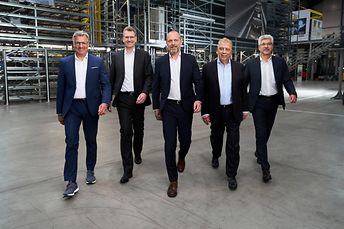 Az SSI SCHÄFER Csoport felsővezetése 