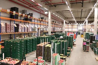 V-Markt elosztó központ Németországban