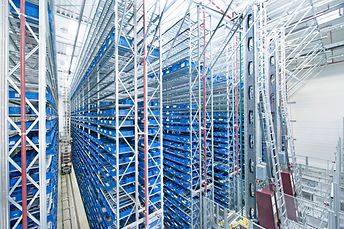 Automated miniload system at Brose