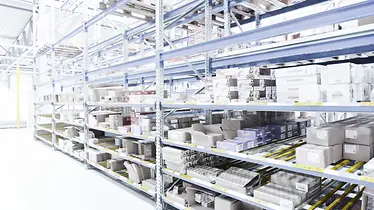 Selecta Pallet rack and continuous rack Picking tunnel